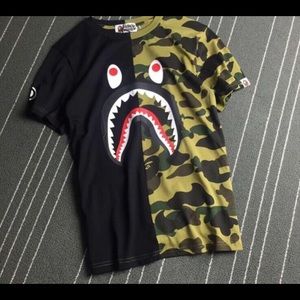 Bape camo shirt